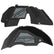 Jeep JL Aluminum "Sahara" Front and Rear Inner Fenders