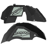 Jeep JL Aluminum "Sahara" Front and Rear Inner Fenders