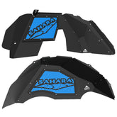 Jeep JL Aluminum "Sahara" Front and Rear Inner Fenders