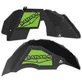 Jeep JL Aluminum "Sahara" Front and Rear Inner Fenders