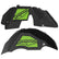 Jeep JL Aluminum "Sahara" Front and Rear Inner Fenders