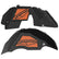 Jeep JL Aluminum "Sahara" Front and Rear Inner Fenders