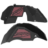 Jeep JL Aluminum "Sahara" Front and Rear Inner Fenders