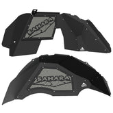 Jeep JL Aluminum "Sahara" Front and Rear Inner Fenders