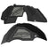 Jeep JL Aluminum "Sahara" Front and Rear Inner Fenders