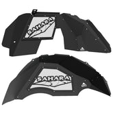Jeep JL Aluminum "Sahara" Front and Rear Inner Fenders