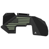 Jeep JK Aluminum "American Flag" Front Inner Fenders