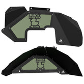 Jeep JK Aluminum "Duck Rated" Front and Rear Inner Fenders