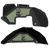 Jeep JK Aluminum "High Five" Front and Rear Inner Fenders