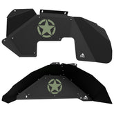 Jeep JK Aluminum "Jeep Star" Front and Rear Inner Fenders