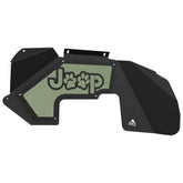 Jeep JK Aluminum "Paw Print Jeep" Front Inner Fenders