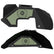 Jeep JK Aluminum "Sunflower Jeep Girl" Front and Rear Inner Fenders