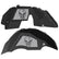 Jeep JL Aluminum "Skull" Front and Rear Inner Fenders