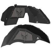 Jeep JL Aluminum "Skull" Front and Rear Inner Fenders