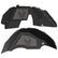 Jeep JL Aluminum "Skull" Front and Rear Inner Fenders