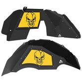 Jeep JL Aluminum "Skull" Front and Rear Inner Fenders