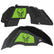 Jeep JL Aluminum "Skull" Front and Rear Inner Fenders