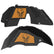 Jeep JL Aluminum "Skull" Front and Rear Inner Fenders