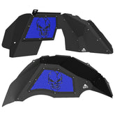 Jeep JL Aluminum "Skull" Front and Rear Inner Fenders