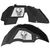 Jeep JL Aluminum "Skull" Front and Rear Inner Fenders