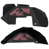 Jeep JK Aluminum "Jurassic" Front and Rear Inner Fenders