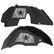 Jeep JL Aluminum "Spider" Front and Rear Inner Fenders