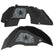 Jeep JL Aluminum "Spider" Front and Rear Inner Fenders