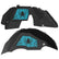 Jeep JL Aluminum "Spider" Front and Rear Inner Fenders