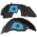 Jeep JL Aluminum "Spider" Front and Rear Inner Fenders