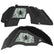 Jeep JL Aluminum "Spider" Front and Rear Inner Fenders