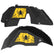 Jeep JL Aluminum "Spider" Front and Rear Inner Fenders