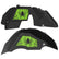 Jeep JL Aluminum "Spider" Front and Rear Inner Fenders