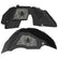 Jeep JL Aluminum "Spider" Front and Rear Inner Fenders