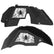 Jeep JL Aluminum "Spider" Front and Rear Inner Fenders