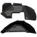 Jeep JK Aluminum "American Flag" Front and Rear Inner Fenders