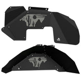 Jeep JK Aluminum "Desert Cactus" Front and Rear Inner Fenders