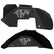 Jeep JK Aluminum "Desert Cactus" Front and Rear Inner Fenders