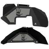 Jeep JK Aluminum "High Five" Front and Rear Inner Fenders