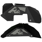 Jeep JK Aluminum "Jurassic" Front and Rear Inner Fenders