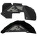 Jeep JK Aluminum "Jurassic" Front and Rear Inner Fenders