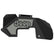 Jeep JK Aluminum "Paw Print Jeep" Front Inner Fenders