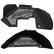 Jeep JK Aluminum "Sahara" Front and Rear Inner Fenders