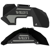Jeep JK Aluminum "Willys" Front and Rear Inner Fenders