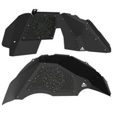 Jeep JL Aluminum "Sunflower Jeep Girl" Front and Rear Inner Fenders