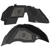 Jeep JL Aluminum "Sunflower Jeep Girl" Front and Rear Inner Fenders