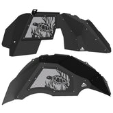 Jeep JL Aluminum "Turtle in Coral" Front and Rear Inner Fenders