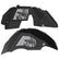 Jeep JL Aluminum "Turtle in Coral" Front and Rear Inner Fenders