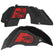 Jeep JL Aluminum "Turtle in Coral" Front and Rear Inner Fenders