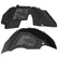 Jeep JL Aluminum "Turtle in Coral" Front and Rear Inner Fenders