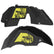 Jeep JL Aluminum "Turtle in Coral" Front and Rear Inner Fenders
